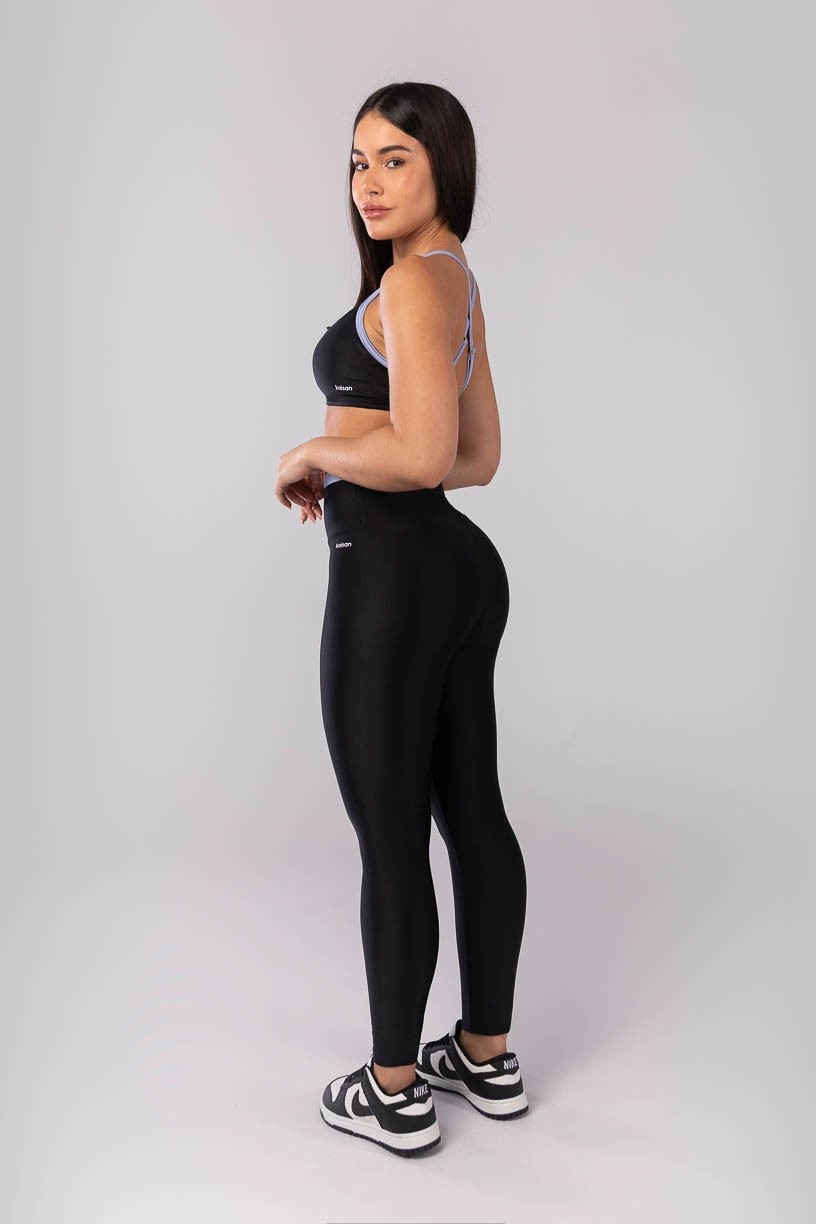 K4116-B_Calca_Legging_com_Vira_Preto__Azul_Claro__Ref:_K4116-B