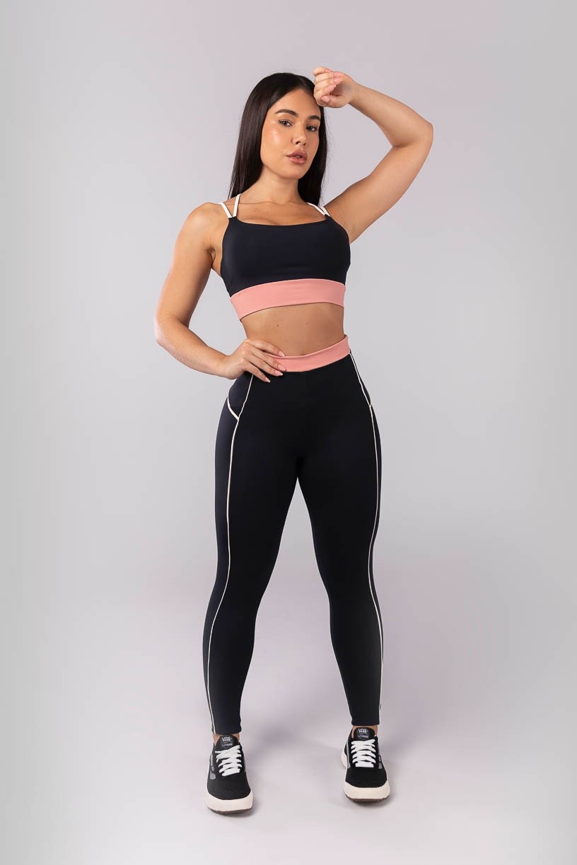 K4127-A_Calca_Legging_Tricolor_com_Vivo_Preto__Rosa__Ref:_K4127-A