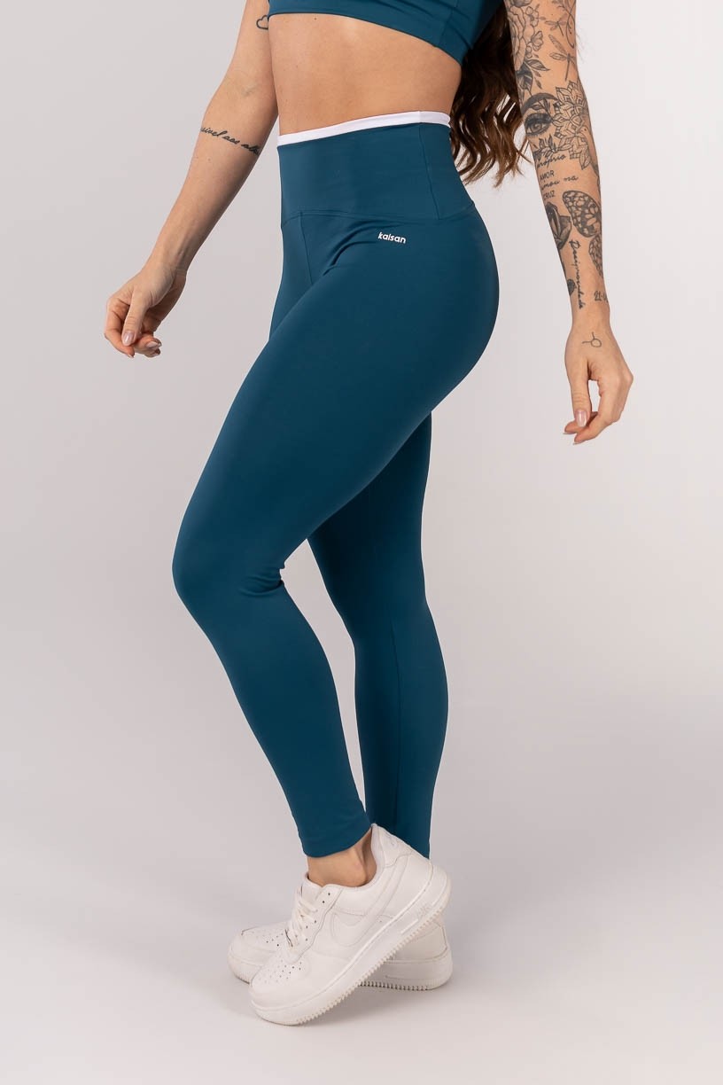 K4220-C_Calca_Legging_com_Cos_de_Vira_Azul_Petroleo__Branco__Ref:_K4220-C