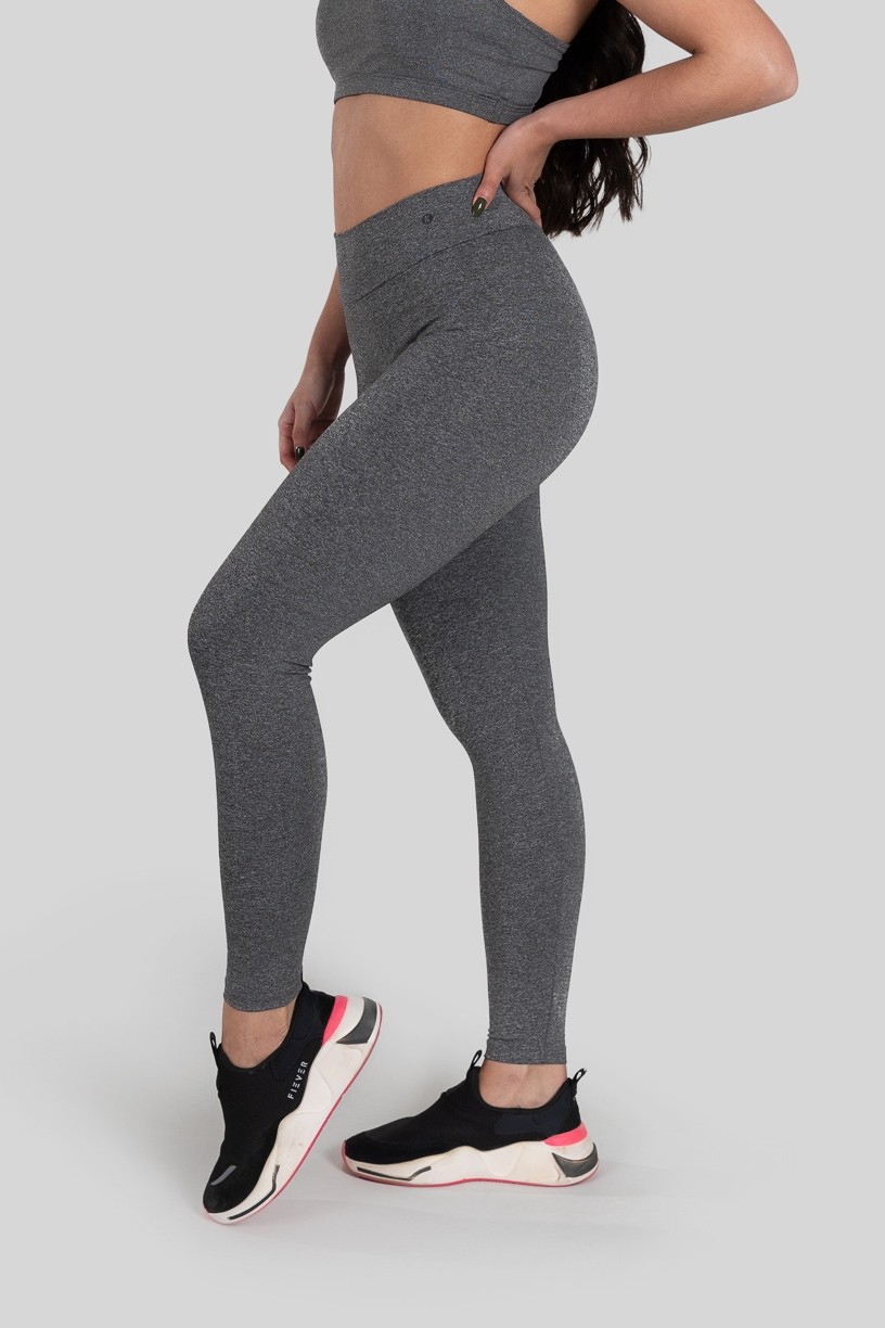 Calça Legging Básica Mescla (Cinza) | Ref: K3175-A 