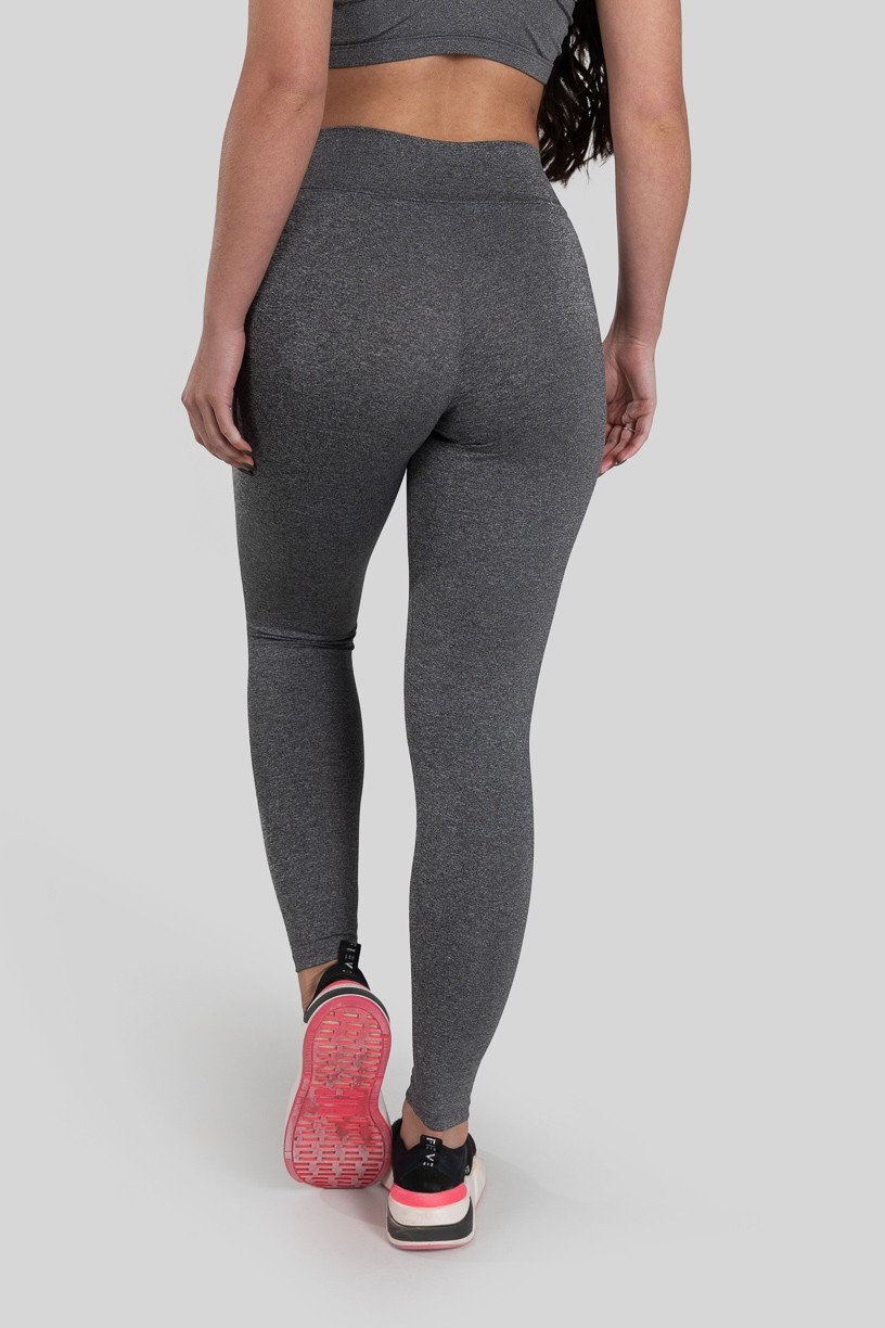 Calça Legging Básica Mescla (Cinza) | Ref: K3175-A 