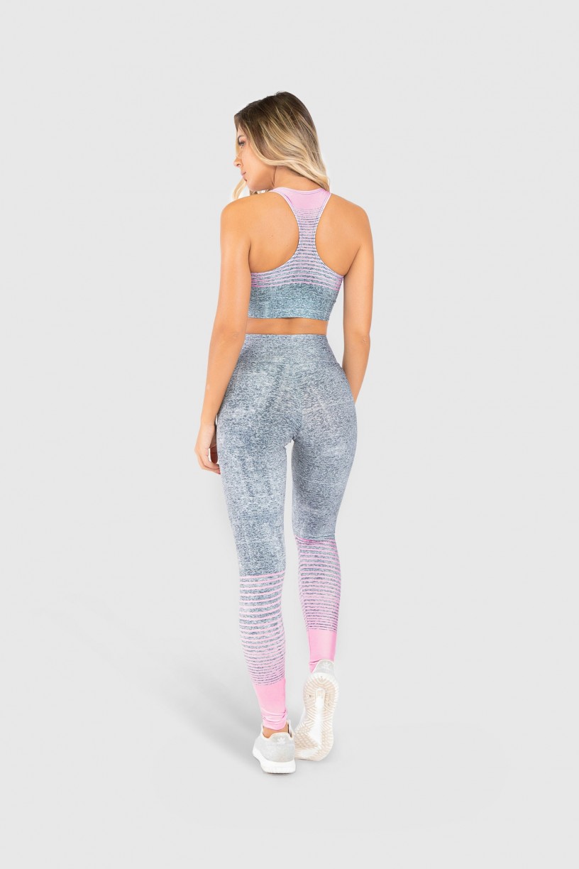 Top Nadador Fitness Estampa Digital Delicate Horizon | Ref: GO307