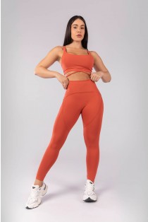 Calça Legging sem Gancho com Cós em V (Cobre) | Ref: K4132-D