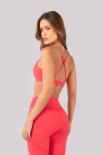 Top com Alças Ajustáveis nas Costas (Rosa Pink) | Ref: K4386-A