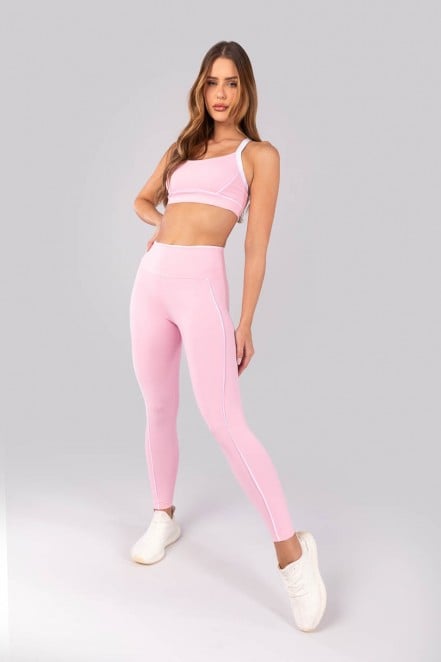 K4384-A_Calca_Legging_com_Vira_e_Vivo_Rosa_Claro__Branco__Ref:_K4384-A