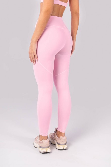 Calça Legging com Coberturas (Rosa Claro) | Ref: K4387-B