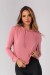 Blusa de Manga Longa com Capuz (Rosa Barroco) | Ref: K4197-A