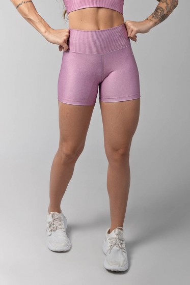 Calça Legging Estampa Digital com Cós Franzido e Cadarço (Sport Stripes  Pink), Ref: K2997-B