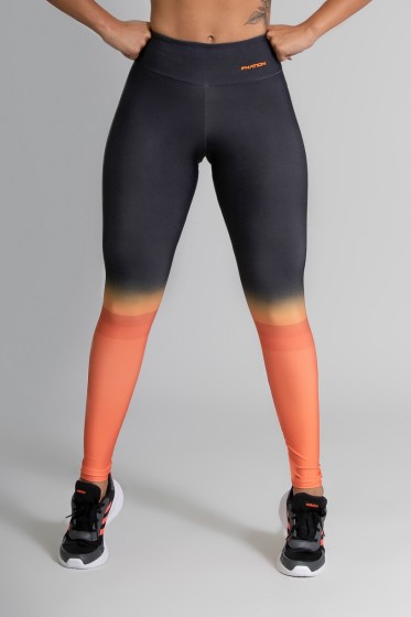 Calça Legging Fitness Estampa Digital Brush Colors, Ref: GO213