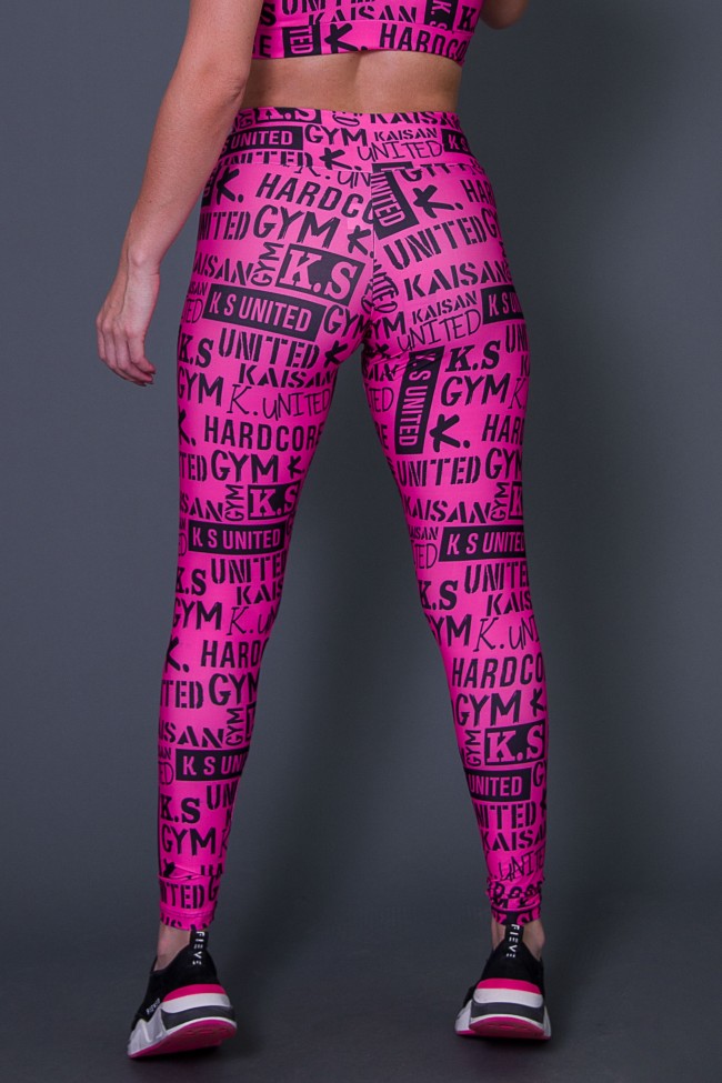 Calça Legging Nude/Pink - Charm - Urbanyc Fitness