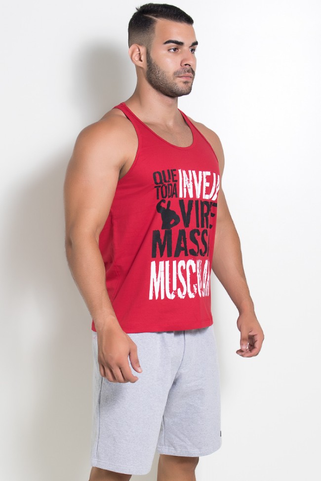 Camiseta Academia - Que toda Inveja vire massa muscular - Estilo