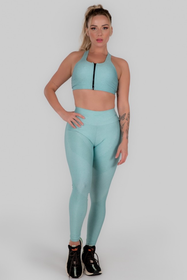 Divine Mint High Rise Anti-Cellulite Legging